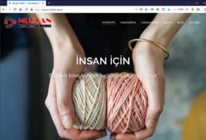 Nurşan Tekstil web tasarım